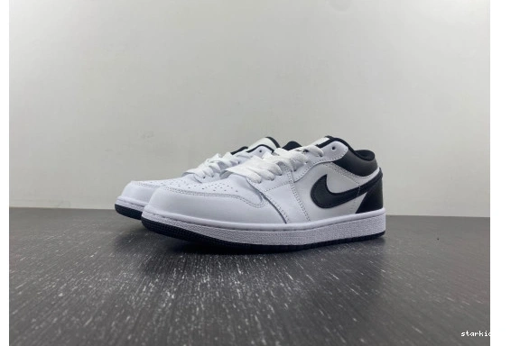 553558-132 white Jordan 553558-132 black Air 1 and  Low 0412